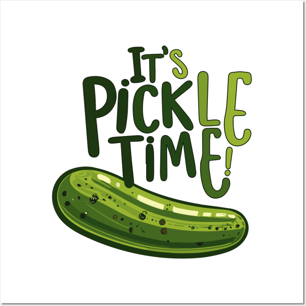 National Pickle Day – November Wall Art by irfankokabi